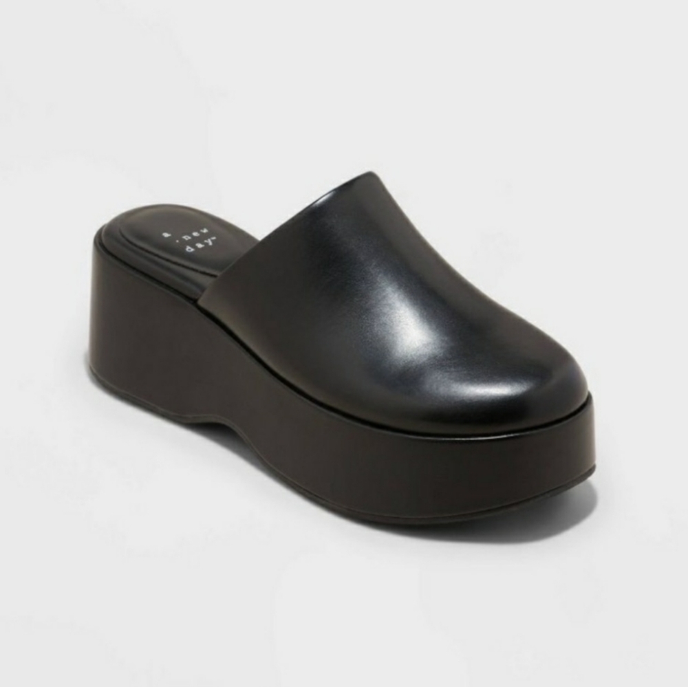 A New Day Carrie mule platform shoes